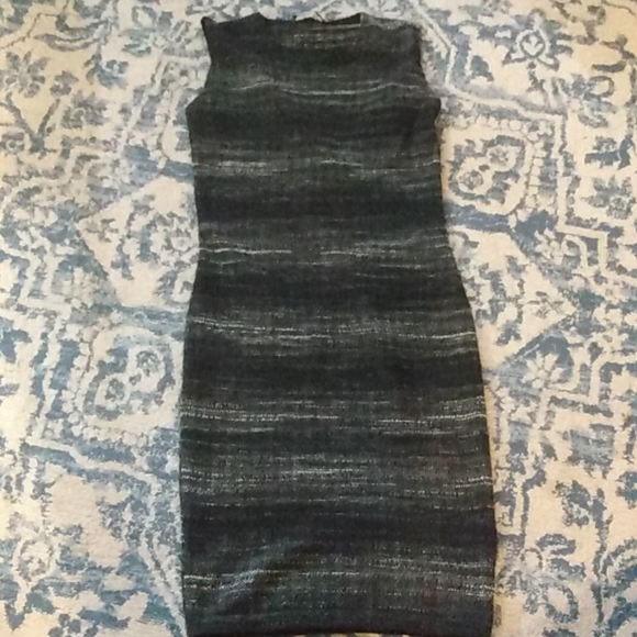 d. exterior Dresses & Skirts - D. Exterior space dye knit wool blend sweater tank dress m